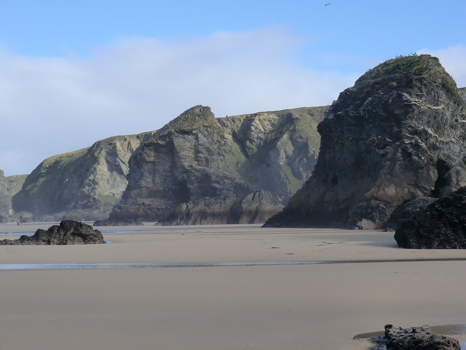 A quiet stretch of Cornish coast, the sort of place worth slowing down for